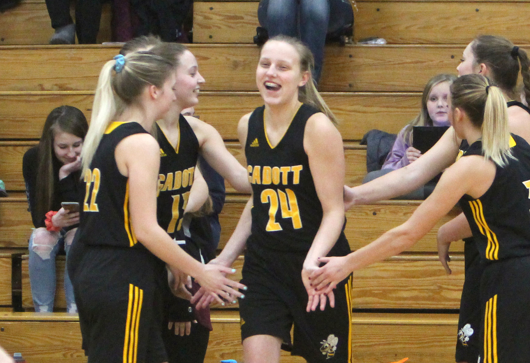 Cadott at McDonell girls basketball 1-3-19